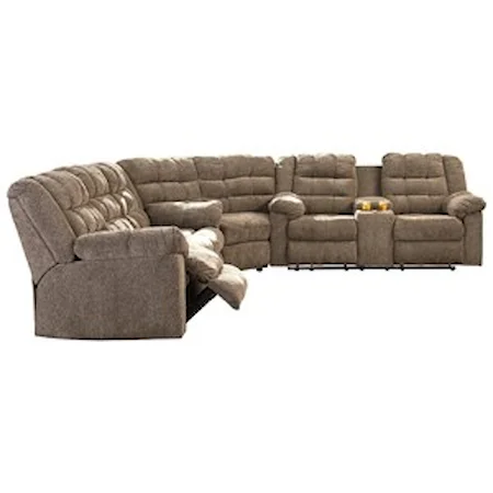 3-Piece Sectional with Wedge
