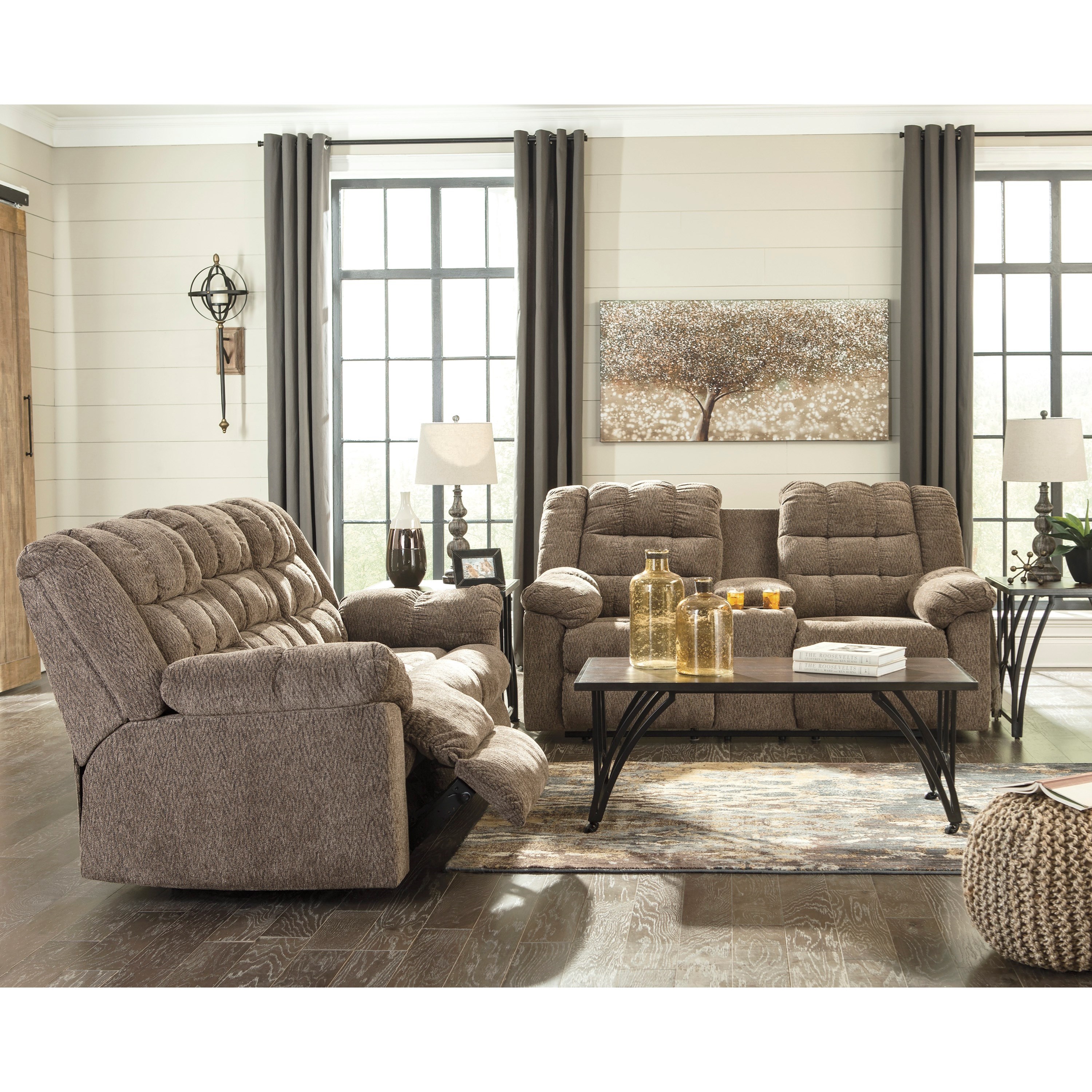 Signature Design by Ashley Workhorse 5840188 Casual Reclining Sofa