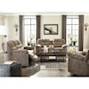 Ashley Workhorse Double Reclining Loveseat w/ Console