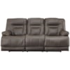 Signature Design by Ashley Furniture Wurstrow Power Reclining Sofa