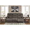 Ashley Furniture Signature Design Wurstrow Power Reclining Sofa