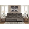 Signature Design Wurstrow Power Reclining Sofa