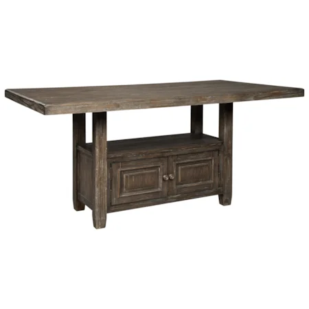 Rectangular Counter Table w/ Storage