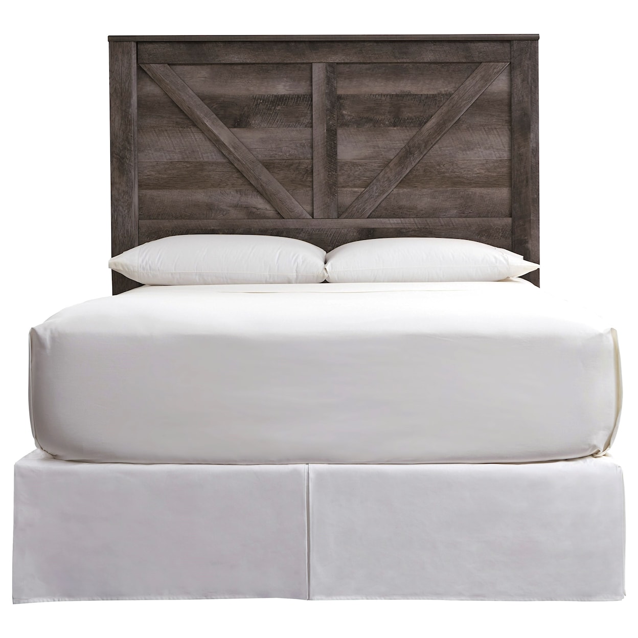 Signature Design by Ashley Furniture Wynnlow Queen Crossbuck Panel Headboard