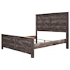 Signature Wilde King Crossbuck Panel Bed