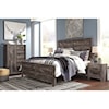 Signature Design by Ashley Wynnlow King Crossbuck Panel Bed