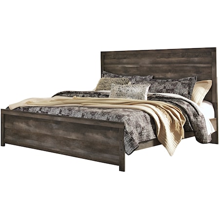 King Panel Bed