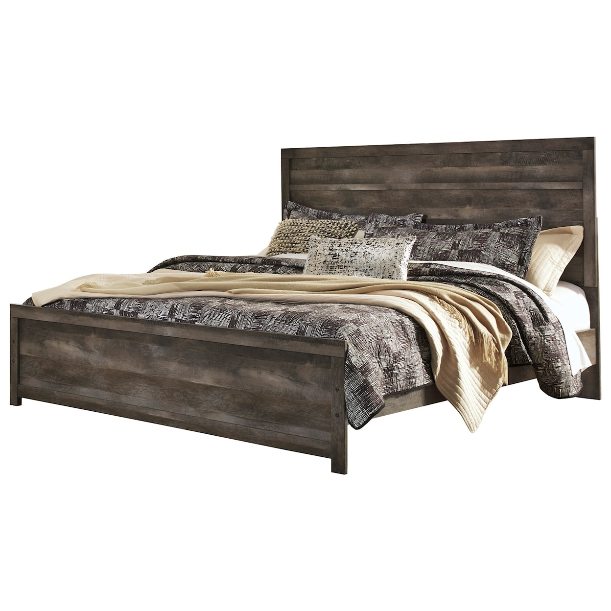 Signature Design by Ashley Wynnlow King Panel Bed