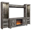 Signature Design by Ashley Furniture Wynnlow Wall Unit with Fireplace