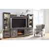 Signature Design by Ashley Wynnlow Wall Unit with Fireplace