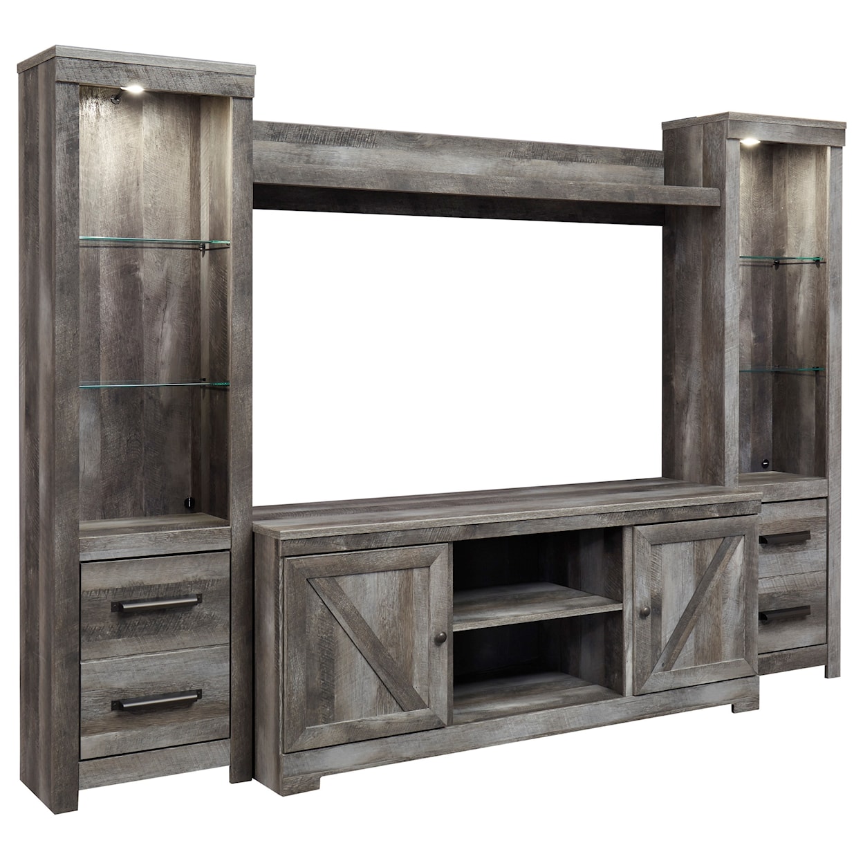 Signature Design by Ashley Wynnlow Entertainment Center