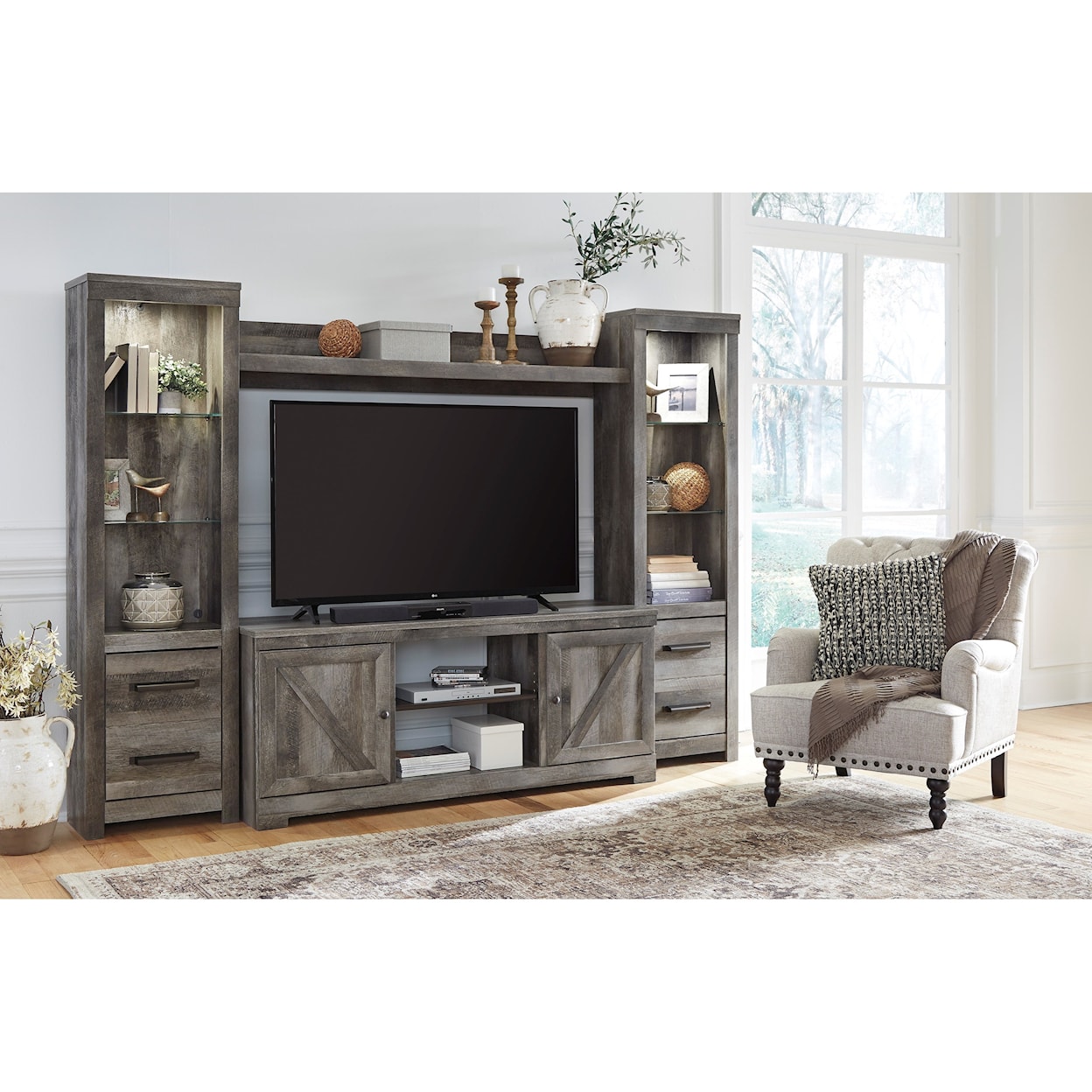 Signature Design by Ashley Wynnlow Entertainment Center