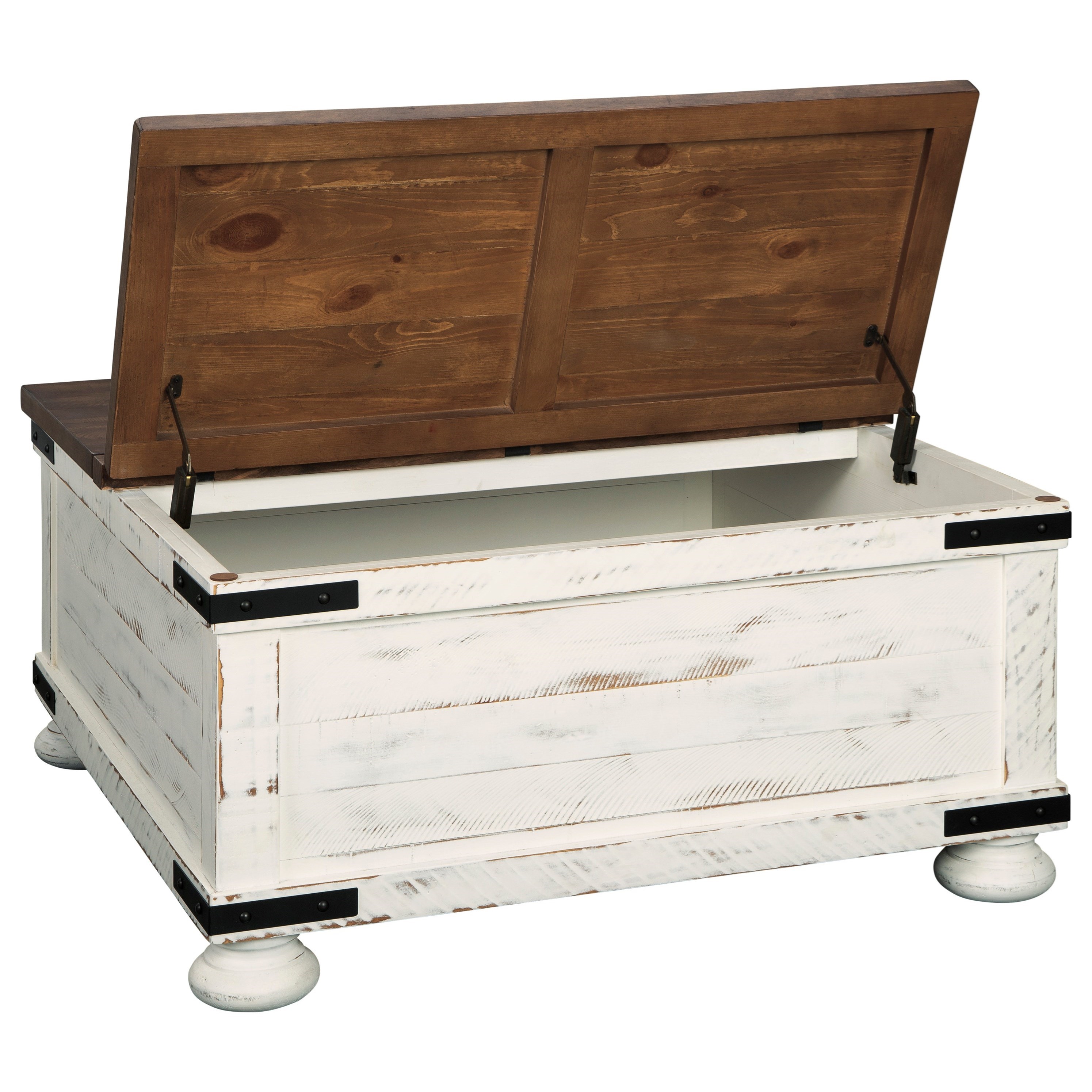 Signature Design by Ashley Wystfield T45920 Farmhouse Cocktail Table