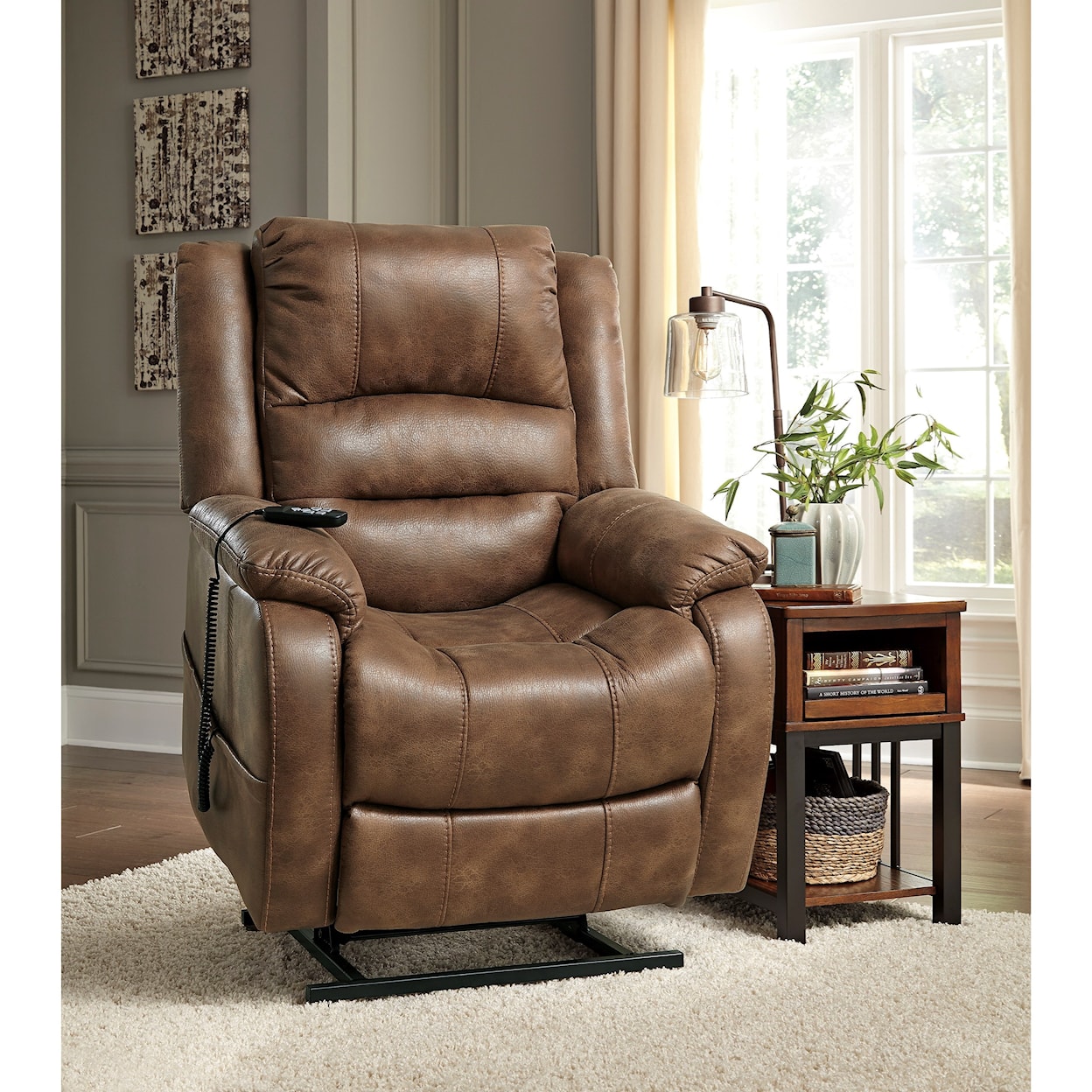 Signature Design Yandel Power Lift Recliner