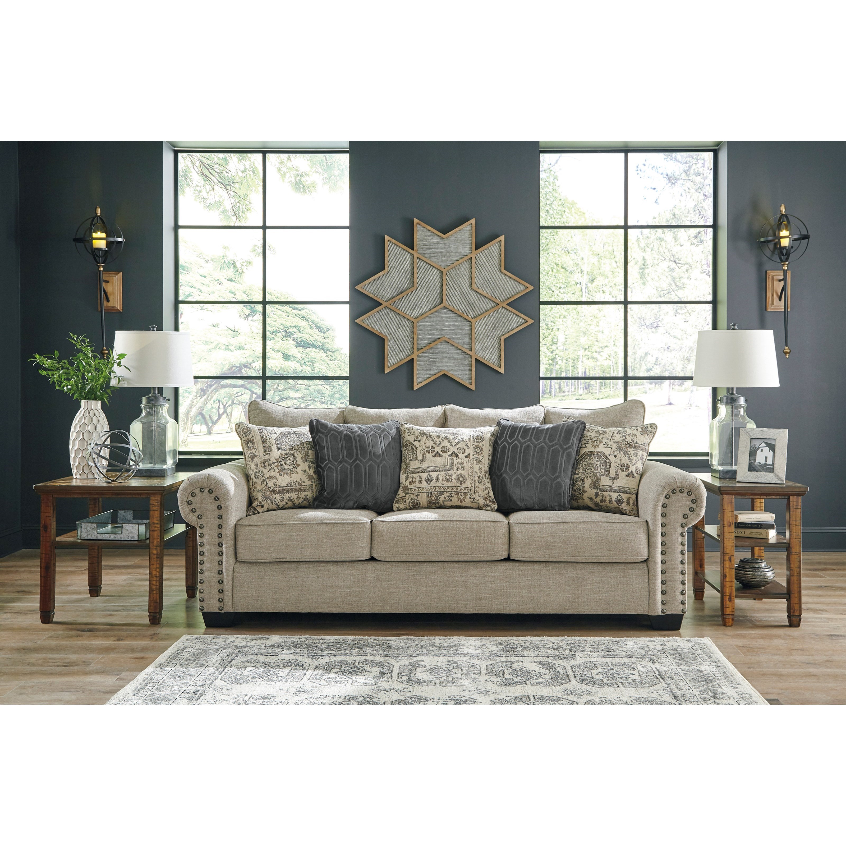 Zarina sofa ashley furniture top
