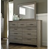 Ashley Furniture Signature Design Zelen Dresser & Bedroom Mirror