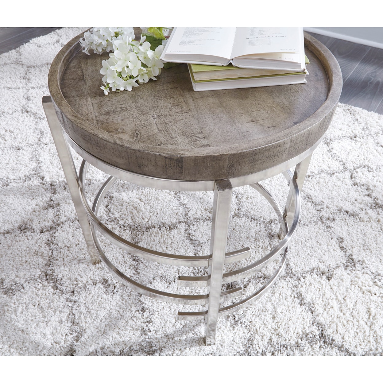 Belfort Select Zinelli Round End Table