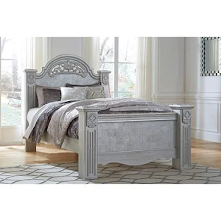 Glam Queen Poster Bed
