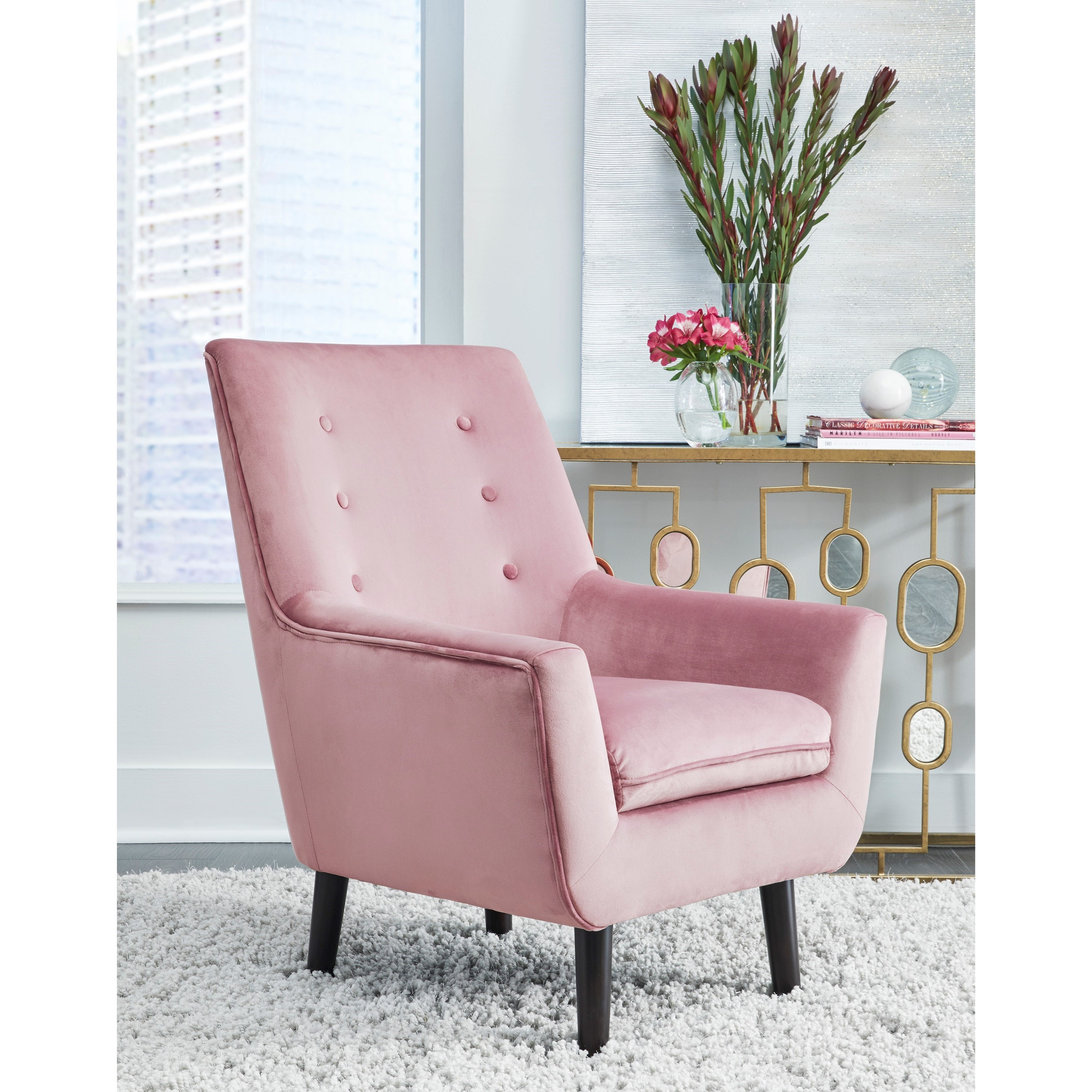 Signature Design by Ashley Zossen Mid Century Modern Accent Chair