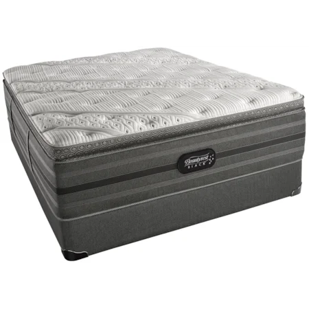 King Luxury Firm Pillow Top Mattress and Renew Plus Adjustable Base Grey