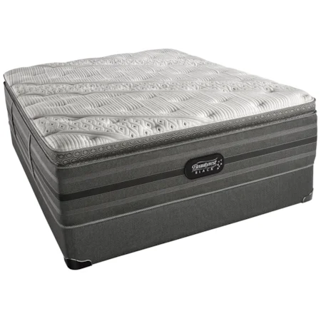 Queen Plush Pillow Top Mattress and Renew Adjustable Base