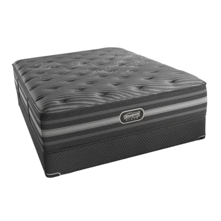 King Luxury Firm Mattress and BR Black High Profile Foundation
