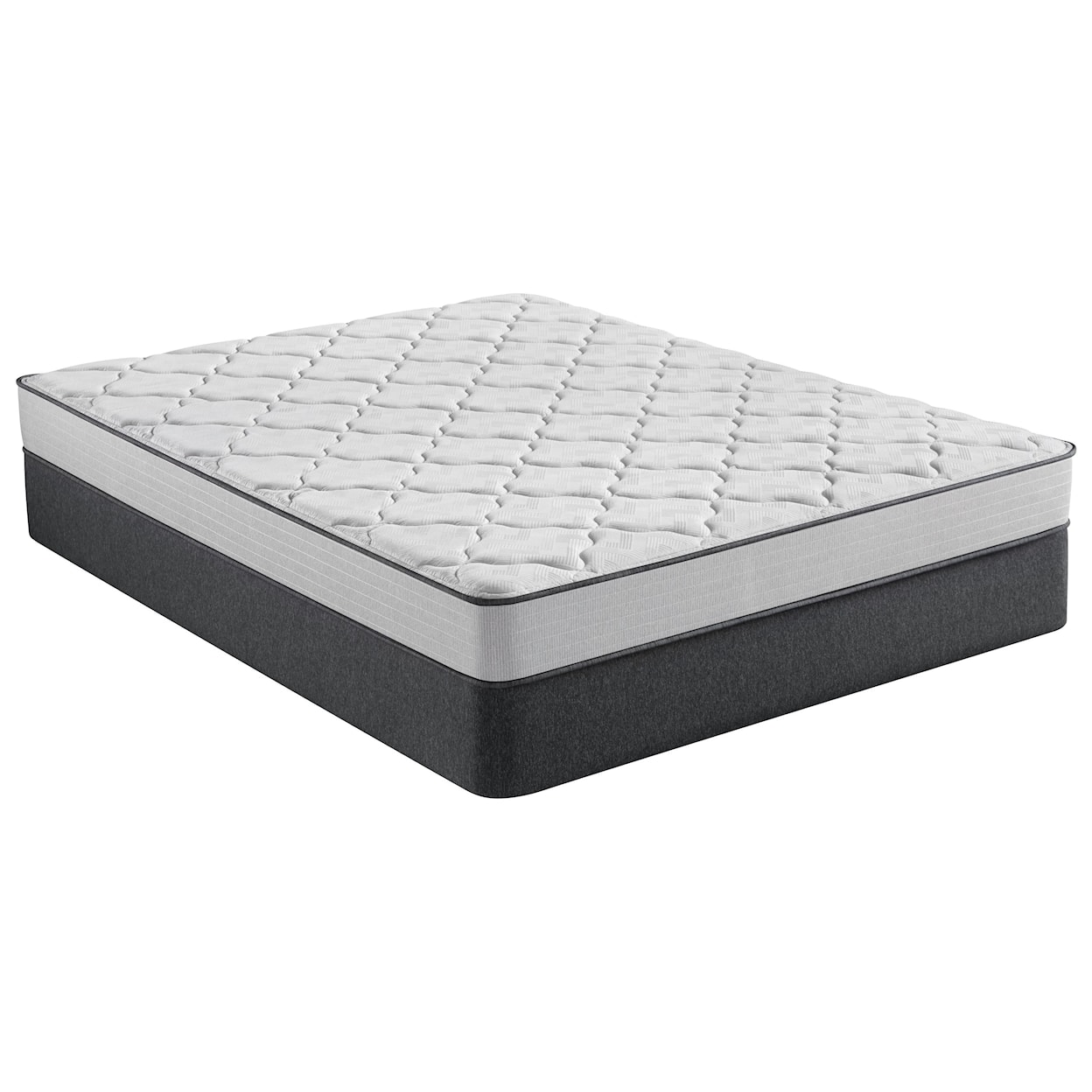 Beautyrest BR Foam Firm King 5" Foam Low Profile Set