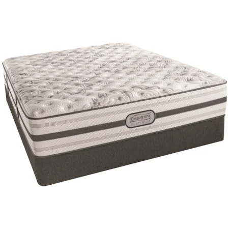 Queen Extra Firm 13" Mattress and Platinum Regular Foundation