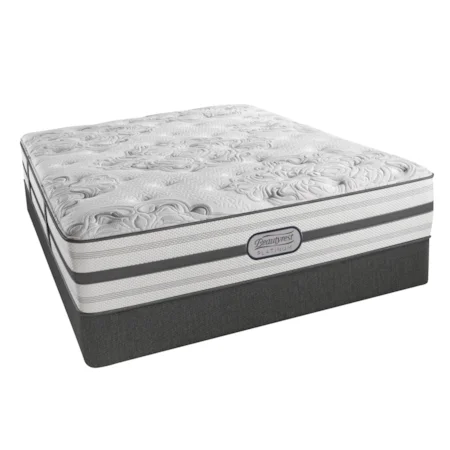 Twin Firm 13.5" Mattress and BR Platinum Low Profile Foundation