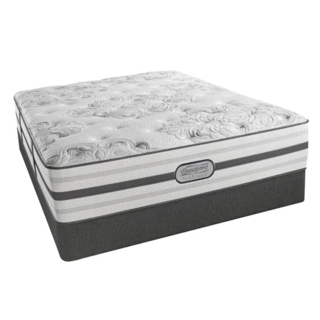 Full Luxury Firm 14.5" Mattress and BR Platinum High Profile Foundation
