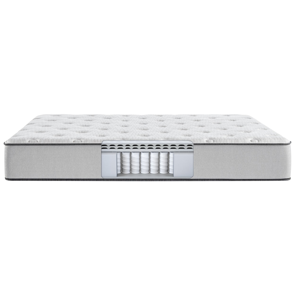 Beautyrest BR800 Medium Full 12" Pocketed Coil Mattress Set