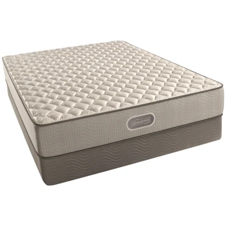 Queen 11" Firm Pocketed Coil Mattress and Triton Lite Foundation