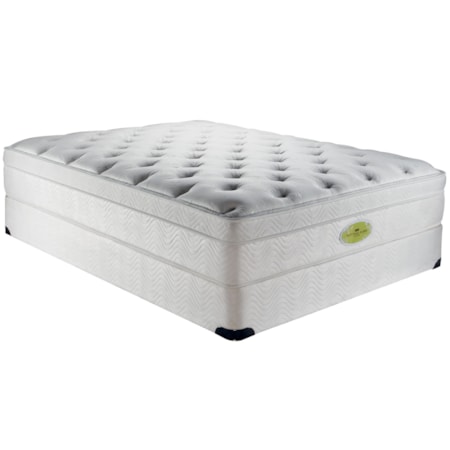 King Cedar Creek Pillow Top Plush Latex Mattress