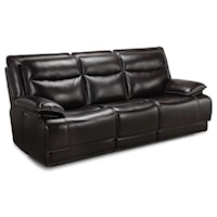 Power Reclining Sofa with Pillow Arms