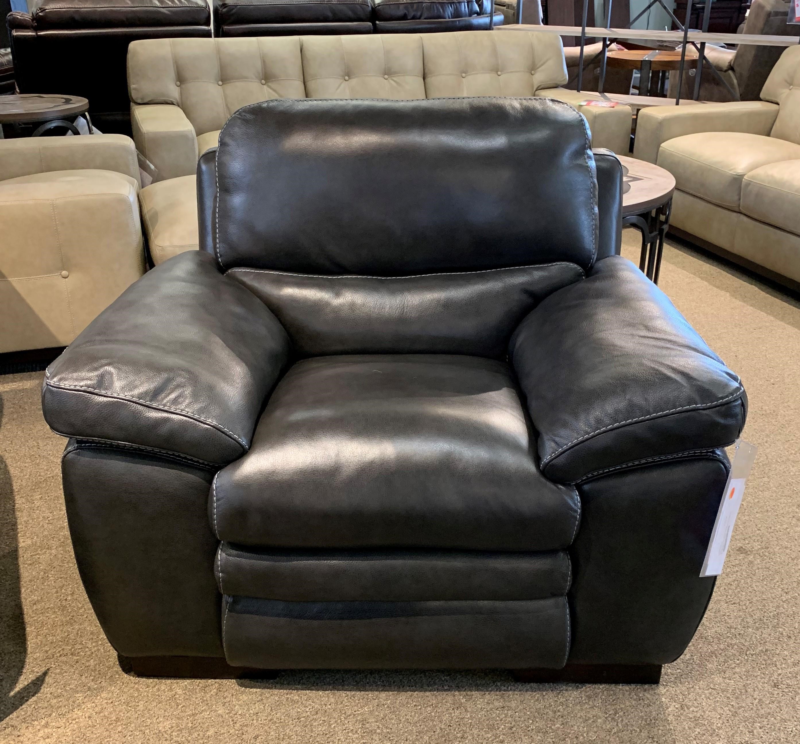 Simon Li Stampede UJ342010 Stampede Leather Chair Howell