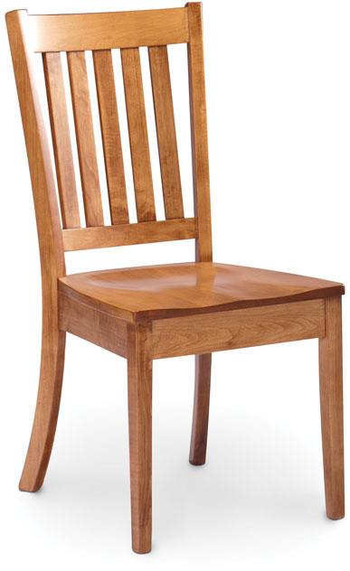 Simply Amish Express XS28-ECWRI-02A-W Wright Dining Side Chair