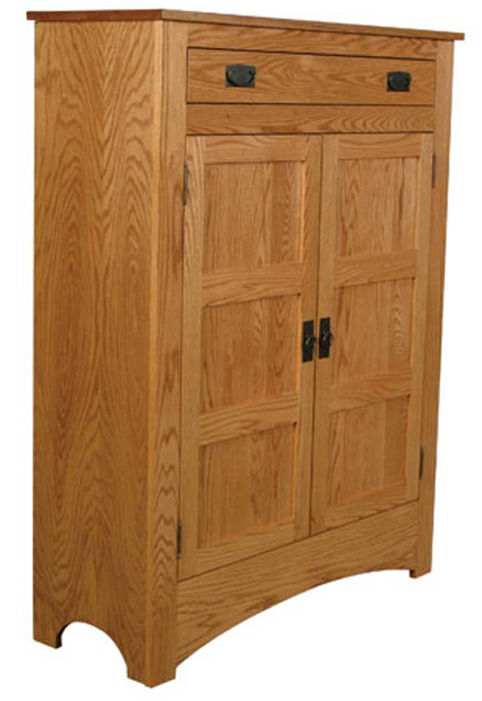Simply Amish Prairie Mission WSPM4D Prairie Mission 4-Drawer File