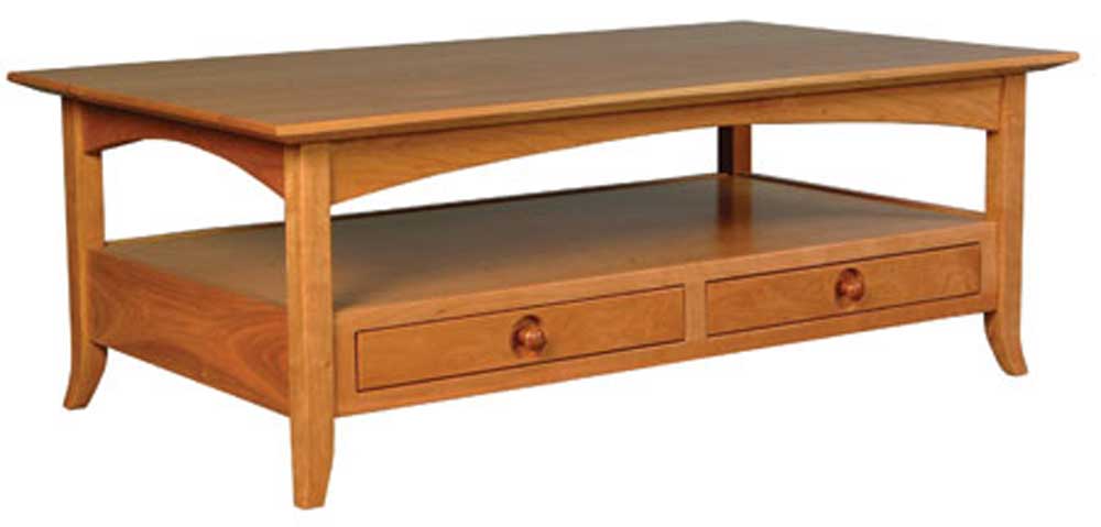 Simply Amish Shaker Amish Shaker Hill Coffee Table Mueller Furniture