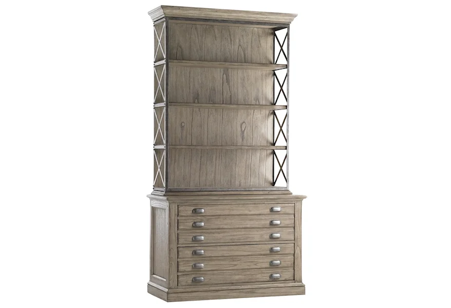 Barton Creek Johnson File Chest with Deck by Sligh at Z & R Furniture