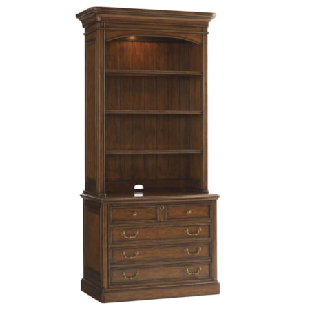 Keystone File Cabinet with Keystone File Deck