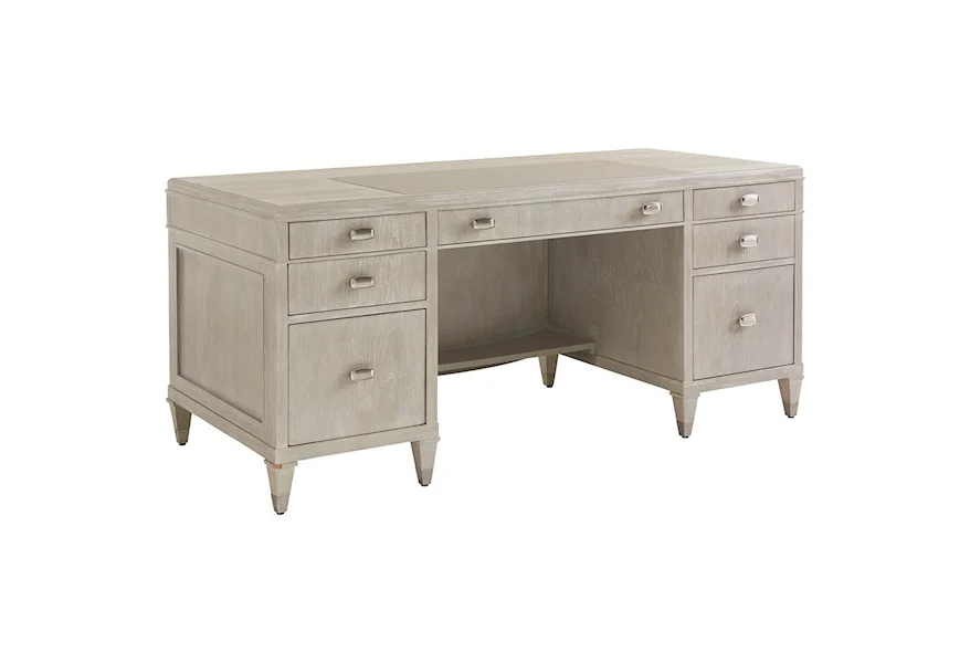 Greystone Avery Executive Desk by Sligh at Baer's Furniture