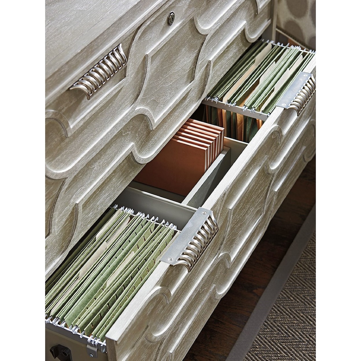 Sligh Greystone Octavia File Chest and Deck