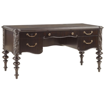 Rothschild Desk with Leather Top
