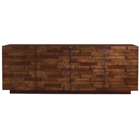 Criss Cross TV Console