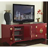 Sligh Studio Designs Red Pacifica TV Console