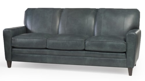 Sofa with Tapered Track Arms