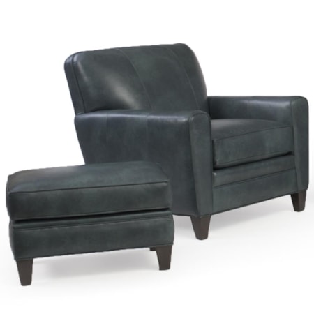 Chair & Ottoman Set