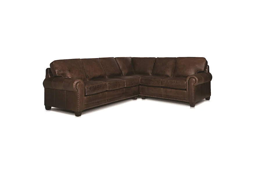 393 Sectional by Smith Brothers at Westrich Furniture & Appliances