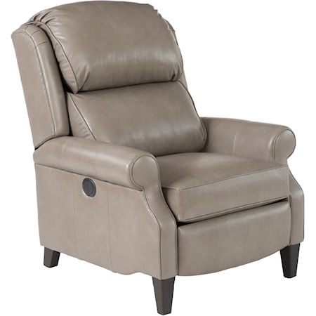Traditional B/T Pressback Reclining Chair