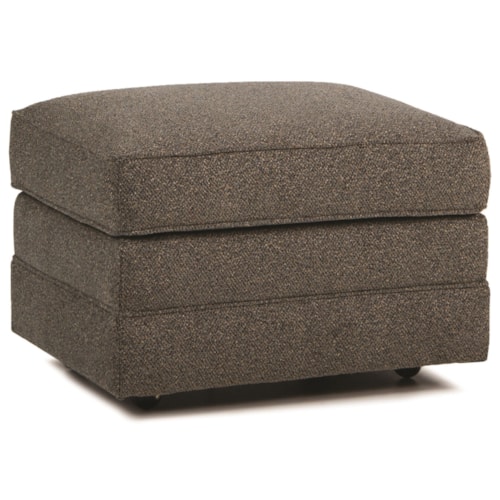 Casual Ottoman with Casters
